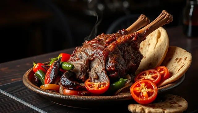 Kuzu tandır tabağı